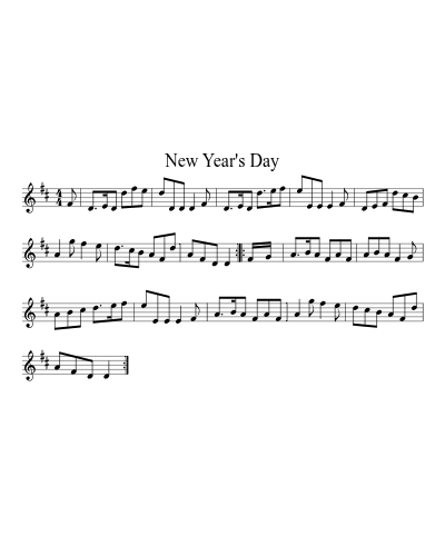 New Year's Day (Version 2)