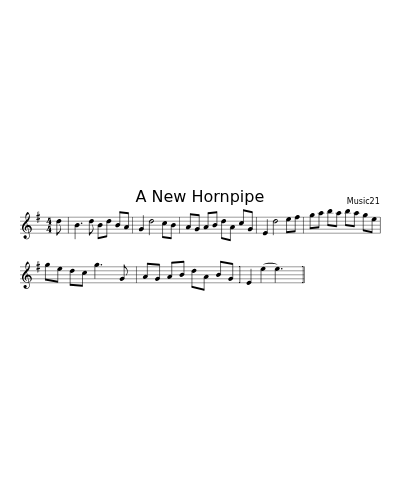 A New Hornpipe
