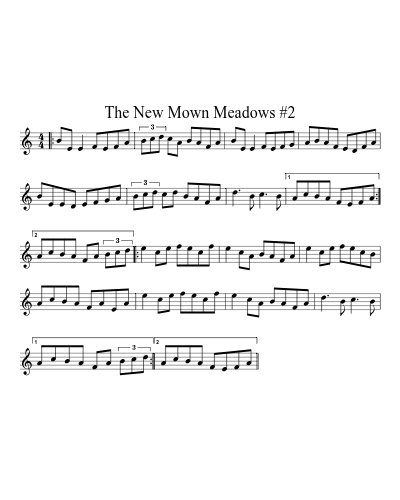 The New Mown Meadows #2