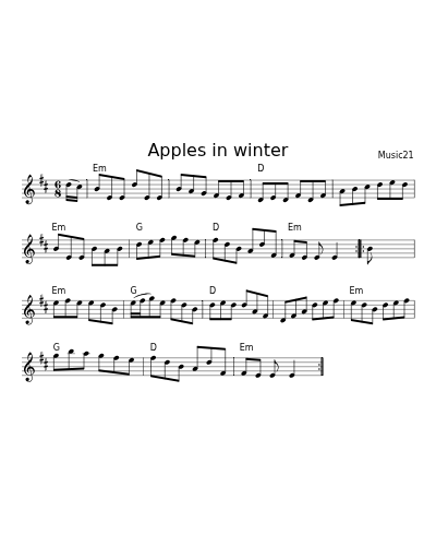 Apples In Winter (Version 2)