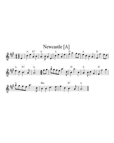 Newcastle  [A] (Version 2)