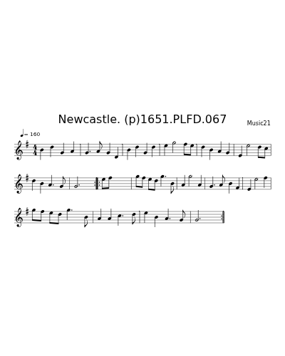 Newcastle. (p)1651.PLFD.067