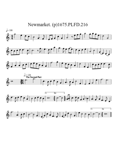 Newmarket.  (p)1675.PLFD.216 preview
