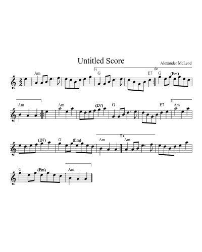 Niel Gows Farewell To Whisky (Version 2)