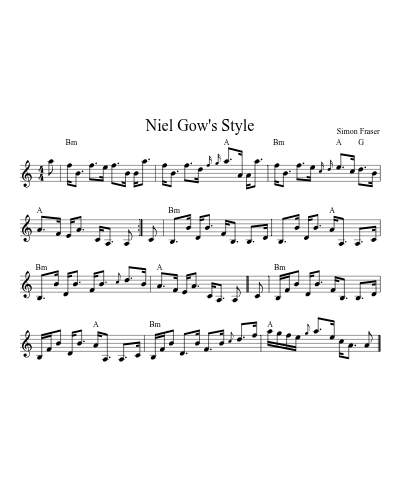 Niel Gow's Style (Version 2)