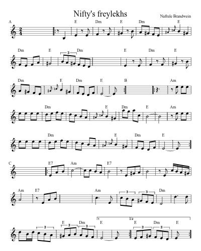 Nifty's freylekhs (Version 4)