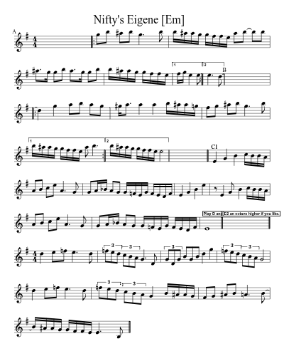 Nifty's Eigene   [Em] (Version 2)