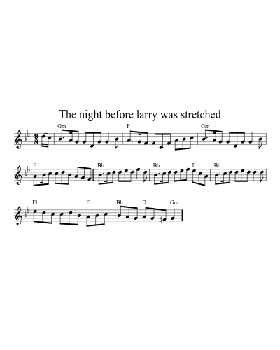 The Night Before Larry Was Stretched (Version 4) preview
