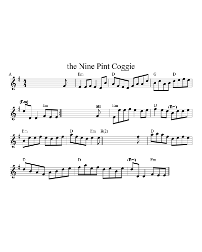 the Nine Pint Coggie