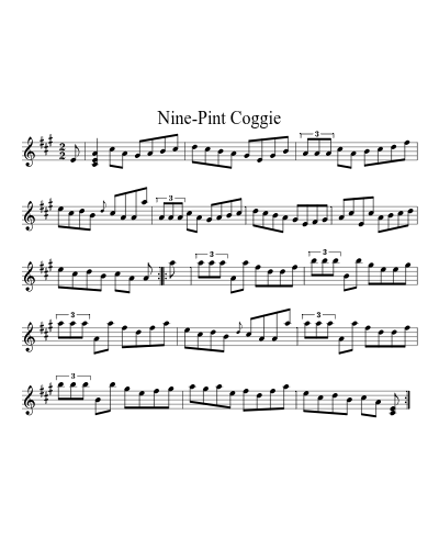 Nine-Pint Coggie (Version 2)