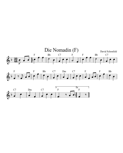 Die Nomadin (F)