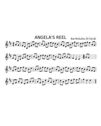 ANGELA'S REEL
