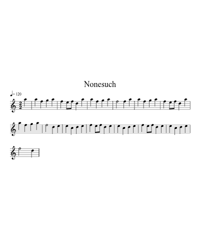 Nonesuch (Version 6)