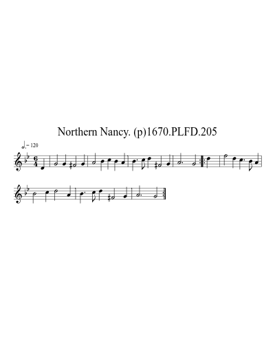 Northern Nancy. (p)1670.PLFD.205