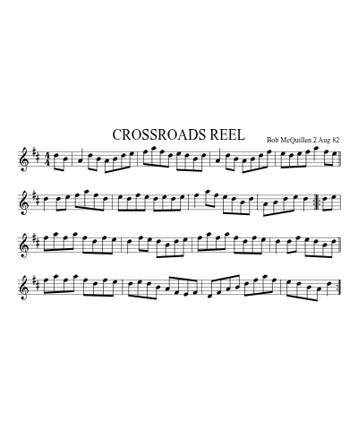 CROSSROADS REEL
