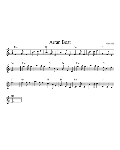 Arran Boat (Version 2)