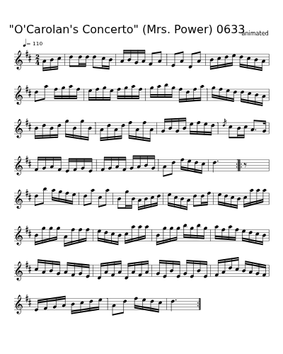 "O'Carolan's Concerto"  (Mrs. Power)        0633