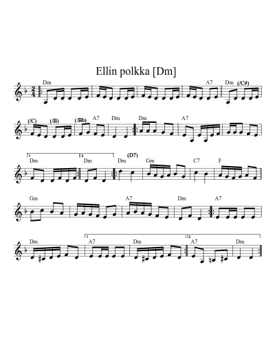 Karl XII:s vals #2 efter Andrea Larson (O I20181020)