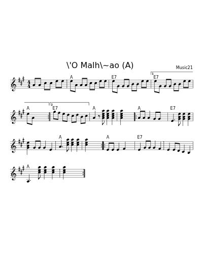 \'O Malh\~ao  (A) (O Malhao)