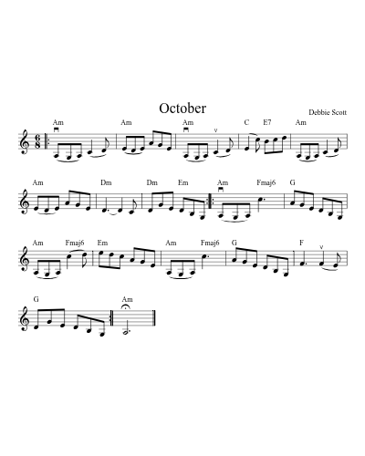 October