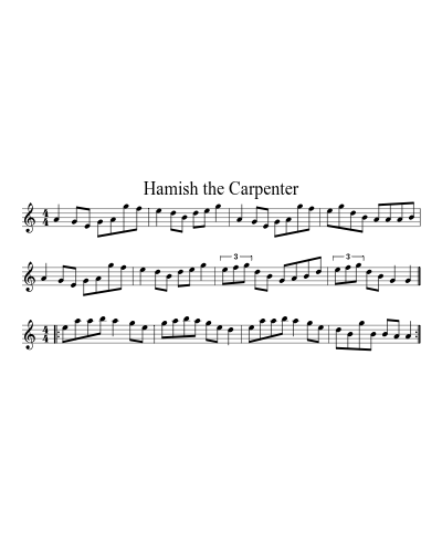 Hamish the Carpenter (Version 6)