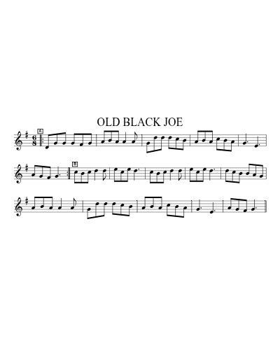 OLD BLACK JOE preview
