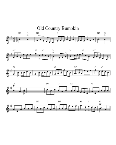 Old Country Bumpkin (Version 2)