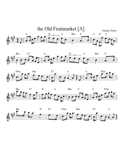 the Old Fruitmarket  [A] (Version 2)