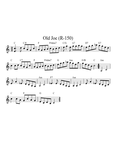 Old Joe (R-150)