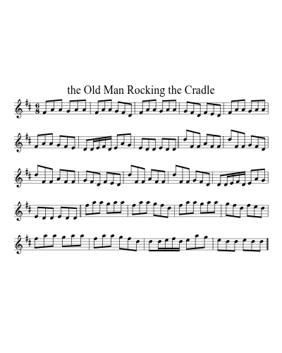 the Old Man Rocking the Cradle preview
