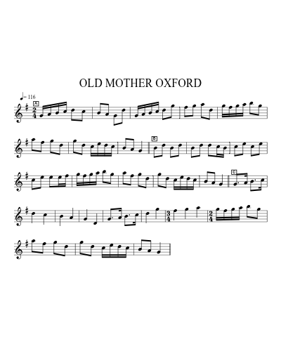 OLD MOTHER OXFORD