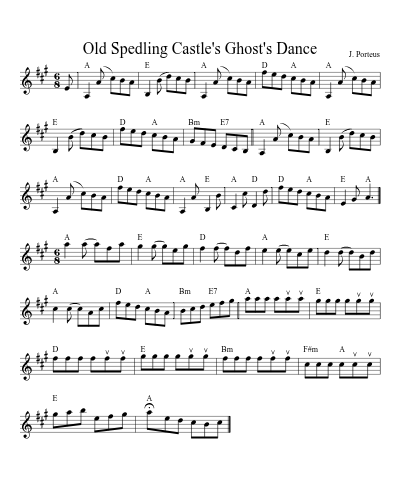 Old Spedling Castle's Ghost's Dance (Version 2)