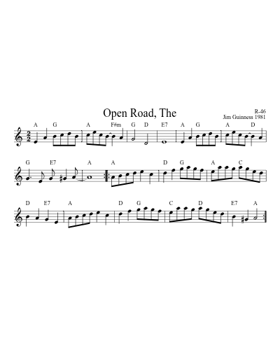Open Road, The