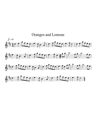 Oranges and Lemons preview