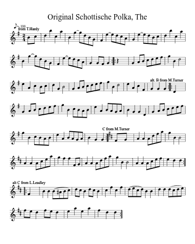 Original Schottische Polka, The