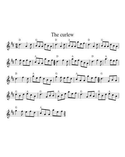 The Curlew (Version 2)