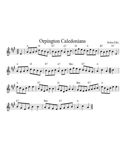 Orpington Caledonians (Version 2)