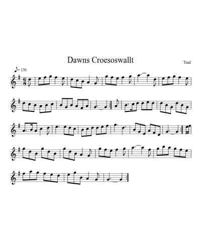 Dawns Croesoswallt (Version 3) preview