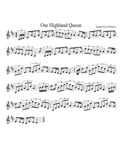 Our Highland Queen (Version 2)