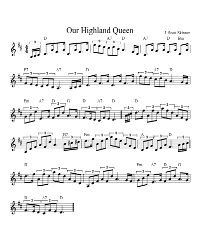 Our Highland Queen (Version 3)