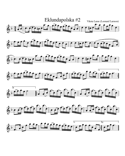 Eklundapolska #2 (Version 3)