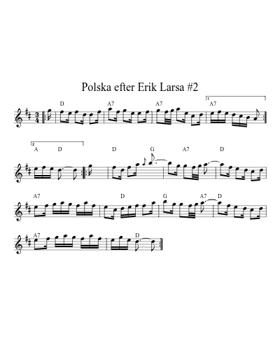 Polska efter Erik Larsa #2