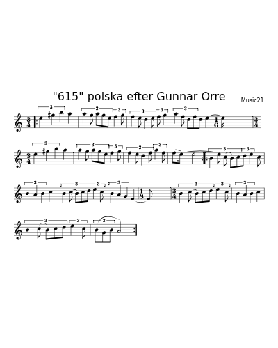 "615" polska efter Gunnar Orre