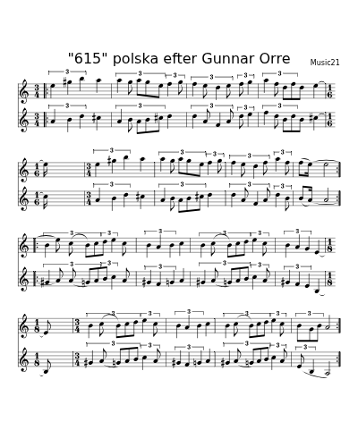 "615" polska efter Gunnar Orre (Version 2)