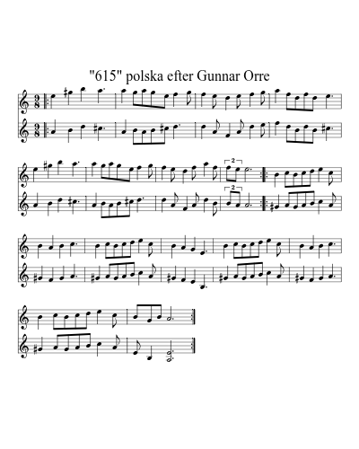 "615" polska efter Gunnar Orre (Version 4)