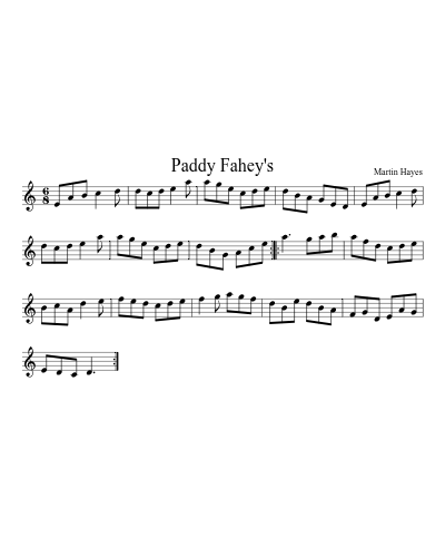 Paddy Fahey's (Version 4) preview