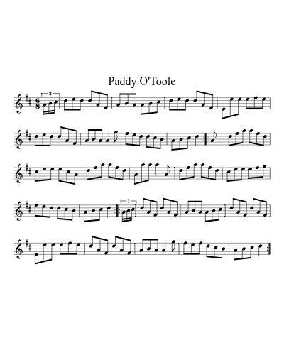 Paddy O'Toole (Paddy Goto Medley)