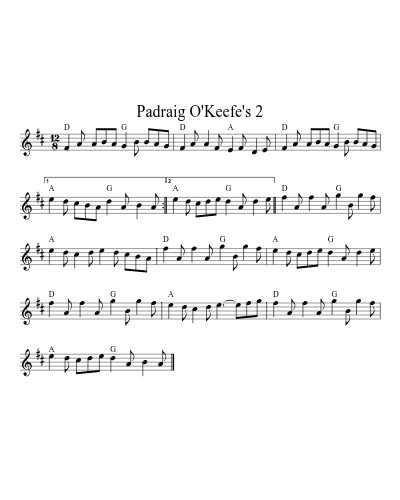 Padraig O'Keefe's 2 (Version 2)