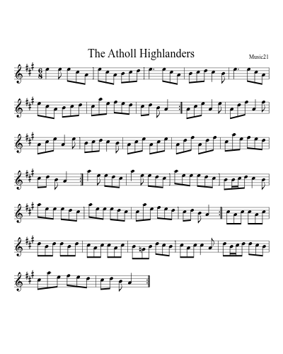 The Atholl Highlanders preview