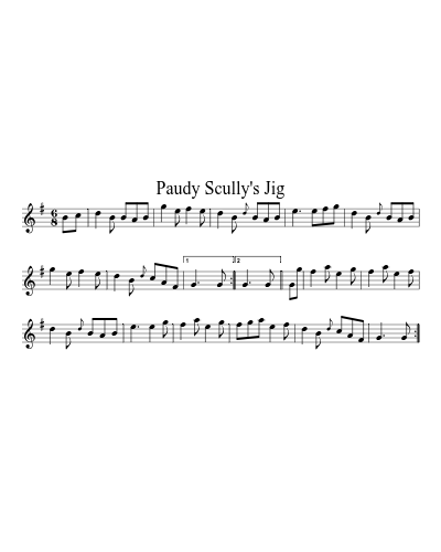 Paudy Scully's Jig (Version 2) preview